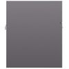 Armario Para Lavabo Contrachapada Gris Brillo 41x38,5x46 Cm