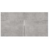 Armario Para Lavabo Contrachapada Gris Hormigón 90x38,5x46 Cm