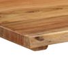 Mesa De Comedor De Madera Maciza De Acacia 154x80x76 Cm Marrón