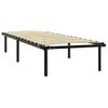 Estructura De Cama De Metal Negro 90x200 Cm