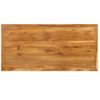 Mesa De Bar De Madera Maciza De Teca Reciclada 120x58x106 Cm Marrón