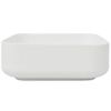 Lavabo Cuadrado De Cerámica Blanco 39x39x13,5 Cm