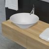 Lavabo De Cerámica Porcelana Art Blanco