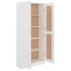 Librería De Madera De Ingeniería Blanco 82,5x30,5x185,5 Cm