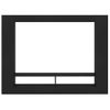 Mueble Para Tv Madera Contrachapada Negro 152x22x113 Cm