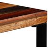 Mesa De Bar Madera Maciza Reciclada 70x70x106 Cm Marrón