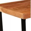 Mesa De Bar De Madera Maciza De Acacia 60x60x107 Cm Marrón