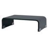 Soporte Para Tv/elevador Monitor Cristal Negro 40x25x11 Cm