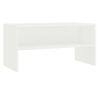 Mueble Para Tv Madera Contrachapada Blanco 80x40x40 Cm