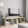Estantería/mueble Para Tv Color Roble Sonoma 143x30x36 Cm