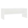 Mueble Para Tv Madera Contrachapada Blanco 100x40x40 Cm