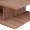 Mesa De Centro De Madera Maciza De Teca 170x70x30 Cm Marrón