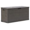 Caja De Almacenamiento De Jardín 280 L Marrón