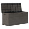 Caja De Almacenamiento De Jardín 280 L Marrón