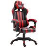 Silla De Gaming De Cuero Sintético Rojo