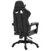 Silla De Gaming De Cuero Sintético Gris