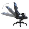 Silla De Gaming De Cuero Sintético Azul