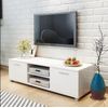 Mueble Para Tv Blanco Brillante 120x40,5x35 Cm