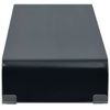 Soporte Para Tv/elevador Monitor Cristal Negro 70x30x13 Cm