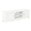 Mueble Para Tv De Madera Blanco 120x30x40 Cm