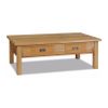 Mesa De Centro Madera De Teca Maciza 100x60x35 Cm Marrón