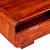 Mesa De Centro De Madera Maciza De Sheesham 90x40x35 Cm Multicolor