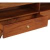 Mueble Para Tv De Madera Maciza Reciclada 140x30x40 Cm Marrón