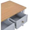 Mueble Para Tv De Madera Gris 100x35x35 Cm