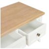 Mueble Para Tv De Madera Blanco 100x35x35 Cm