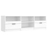 Mueble Para Tv Madera Contrachapada Blanco 150x33,5x45 Cm