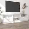 Mueble Para Tv Madera Contrachapada Blanco 150x33,5x45 Cm