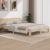 Estructura De Cama Madera Maciza 150x200 Cm