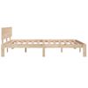 Estructura De Cama Madera Maciza 150x200 Cm