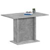 Mesa De Comedor Gris Hormigón 110 Cm