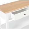 Aparador De Mdf 110x35x80 Cm Blanco