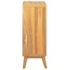 Cómoda De Madera Maciza De Teca 56x30x80 Cm Marrón