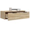 Armario De Pared Madera Contrachapada Roble Sonoma 68x30x20 Cm