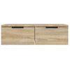 Armario De Pared Madera Contrachapada Roble Sonoma 68x30x20 Cm