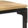 Mesa Consola De Madera Maciza De Mango 110x30x75 Cm Marrón