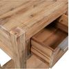 Mesa Consola De Madera Maciza De Acacia 82x33x73 Cm Marrón