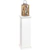 Mesita Decorativa Con Puerta Blanco 88,5 Cm