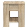 Mesa De Centro Madera Contrachapada Roble Sonoma 101x49x52 Cm Marrón