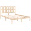 Estructura De Cama Madera Maciza De Pino 140x190 Cm