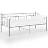 Estructura De Sofá Cama De Metal Gris 90x200 Cm