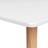 Mesa Alta De Cocina Blanco 120x60x105 Cm