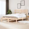 Estructura De Cama Madera Maciza De Pino 120x190 Cm