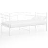 Estructura De Sofá Cama Metal Blanco 90x200 Cm