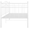 Estructura De Sofá Cama Metal Blanco 90x200 Cm