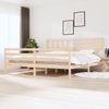 Estructura De Cama Madera Maciza Super King 6ft 180x200 Cm