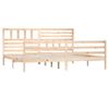 Estructura De Cama Madera Maciza Super King 6ft 180x200 Cm